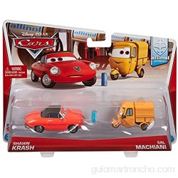Cars 2 - Coche de juguete 2 piezas color naraja y amarillo (Mattel BDW81) color/modelo surtido