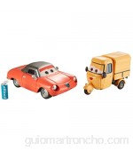 Cars 2 - Coche de juguete 2 piezas color naraja y amarillo (Mattel BDW81)  color/modelo surtido