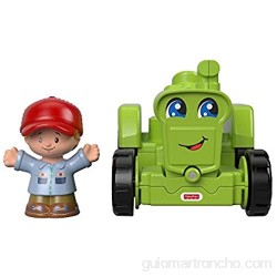Fisher-Price Vehículo y Figura Little People - Granjero y Tractor Verde
