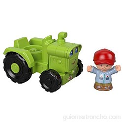 Fisher-Price Vehículo y Figura Little People - Granjero y Tractor Verde