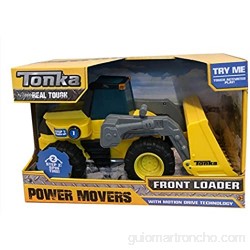 Funrise-08046AS004 Power Movers Loader Tonka Excavadora Front Load Sonido/luz 31cm Multicolor Talla única (08046AS004)
