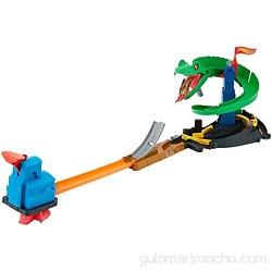 Hot Wheels City Cobra Infernal Pista de Coches de Juguete (Mattel FNB20) y Track Builder Color/Modelo Surtido (Mattel BHT77)