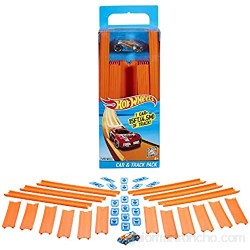 Hot Wheels City Cobra Infernal Pista de Coches de Juguete (Mattel FNB20) y Track Builder Color/Modelo Surtido (Mattel BHT77)