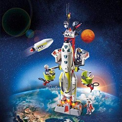 PLAYMOBIL Space Cohete con Plataforma de Lanzamiento A Partir de 6 años (9488) + Space Vehículo de Reconocimiento A Partir de 6 años (9489) Color/Modelo Surtido