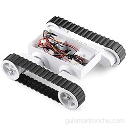 Robot Platfrom chasis RC Tanque Chaasis con 2 codificadores y la Placa de Madera Inteligente Tanque