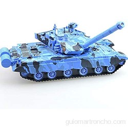 Xolye Aleación del tanque de juguete modelo de orugas de sonido y de luz de juguete tanque grande de metal de coches de juguete de inercia militar adelantada de coches de juguete Regalo del muchacho g