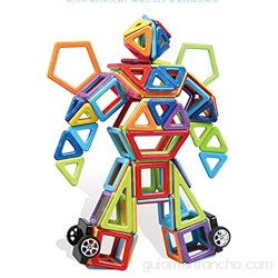 GUOHUA Collage del Bloque Hueco 76Pcs Mejorada Magnética Building Blocks Juego De Cerebro Estimular La Creatividad Y El Desarrollo del Cerebro