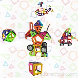 Kuultoy Bloques magnéticos de construcción de 109 piezas bloques de construcción magnéticos rueda gigante bloques de construcción | Gran juguete educativo para niños a partir de 3 años