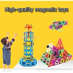 TGRBOP Juego De Bloques Magnéticos 277 Piezas De Bloques De Construcción Magnéticos Juguetes 3D para Niñas Y Niños Kit De Juguetes Educativos De Construcción De Creatividad Stem Niños