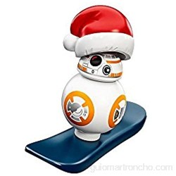 LEGO Star Wars BB-8 Droid - Figura de Papá Noel con tabla de snowboard