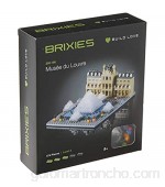 Brixies- Museo LOUVRE Multicolor (Schäfer Toy Company GmbH BX200.166)