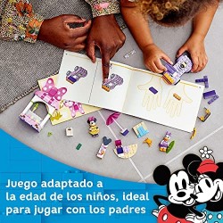 LEGO 10773 Mickey and Friends Heladería de Minnie Mouse Coche de Juguetes para Niños y Niñas +4 Años