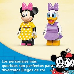 LEGO 10773 Mickey and Friends Heladería de Minnie Mouse Coche de Juguetes para Niños y Niñas +4 Años