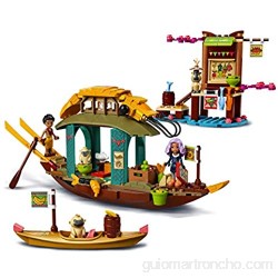 LEGO 43185 Disney Princesa Barco de Boun Juguete de construcción con 2 Mini Muñecas de la película Raya and The Last Dragon