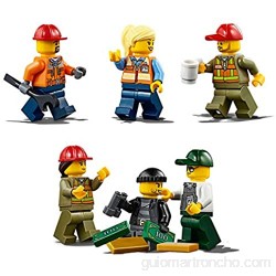 LEGO 60198 City Tren de mercancías Juguete de Construcción con Motor a Control Remoto Bluetooth con 3 Vagones y Mini Figuras