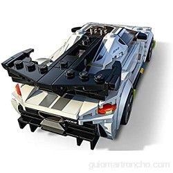 LEGO 76900 Speed Champions Koenigsegg Jesko Coche Deportivo de Juguete para Construir con Mini Figura de Piloto de Carreras