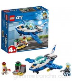 LEGO City Police - Policía Aérea: Jet Patrulla Set de Construcción Creativo de Avión de Juguete para Recrear Aventuras (60206)