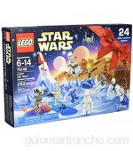 LEGO Star Wars Calendario de Adviento - Juegos de construcción (Niño Multicolor)