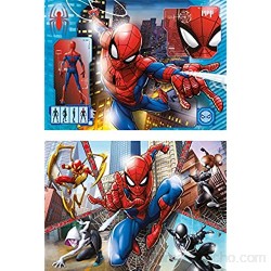 Clementoni- 2 Puzzles 60 Piezas Spider-Man Color Multicolor. (21608.6)