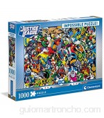 Clementoni DC Comics-Puzzle (1000 Piezas) diseño de cómic Multicolor (39599)
