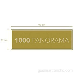 Clementoni- Puzzle 1000 Piezas Panorama Frozen 2 (39544.6)