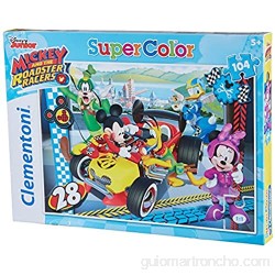 Clementoni Puzzle 104 Piezas Mickey and The Roadster Racer Miscelanea (27984.5)