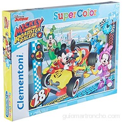 Clementoni Puzzle 104 Piezas Mickey and The Roadster Racer Miscelanea (27984.5)