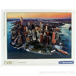 Clementoni- Puzzle 1500 Piezas New York Multicolor (31810.0)