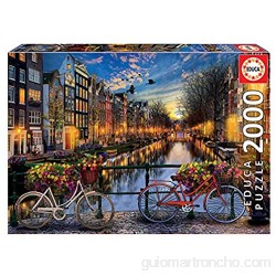 Educa - Ámsterdam paisajes y Lagos Puzzle 2000 Piezas Multicolor (17127)