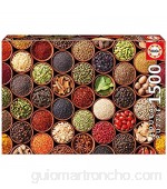 Educa Borras - Genuine Puzzles Puzzle 1.500 piezas Especias y condimentos (17666)