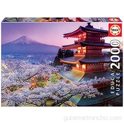 Educa Borras - Genuine Puzzles Puzzle 2.000 piezas Monte Fuji Japón (16775)