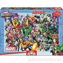Educa Borras - Serie Marvel Puzzle 1.000 piezas Los héroes de Marvel (15193)