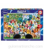 Educa - El Maravilloso Mundo de Disney II Puzzle 1 000 Piezas Multicolor (16297)