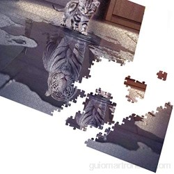 GuDoQi Puzzle 1000 Piezas Adultos Rompecabezas Gato en Tigre para Infantiles Adolescentes