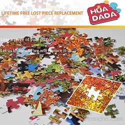 HUADADA Puzzle 1000 Piezas 70x50cm Puzzles Infantiles Puzzle Paisaje de Otoño con Foto Reducir la Presión Puzzles para Adultos