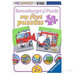 Ravensburger - Mi Primer Puzzle: Vehículos para Trabajar 2 Piezas (07332 0)
