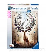 Ravensburger Puzzle 1000 Piezas Ciervo Mágico Colección Fantasy Rompecabezas Ravensburger de Alta Calidad Jigsaw Puzzle para Adultos
