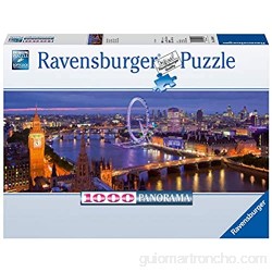 Ravensburger Puzzle 1000 Piezas Londres Puzzle Panorama Colección Fotos y Paisajes Puzzle para Adultos Rompecabezas Ravensburger de óptima calidad Puzzles Paisajes Adultos