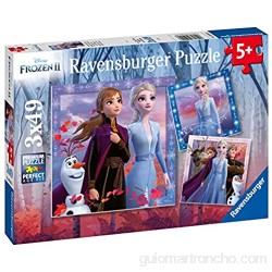 Ravensburger - Puzzle Frozen 2 Pack de 3 x 49 piezas (05011)