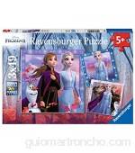 Ravensburger - Puzzle Frozen 2 Pack de 3 x 49 piezas (05011)