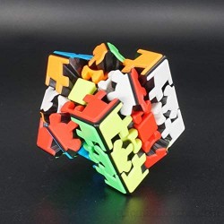 3x3 Gear Puzzle Twist Cube Juego Profesional Juguetes Strange Shape Puzzle Cube