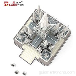 CubicFun - Puzzle 3D - Warcraft Stormwind Castle - Castillo en 3D para ser montado - 301 Piezas - DS0942H