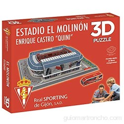 Eleven Force Puzzle Estadio 3D El Molinón (Sporting Gijón) (10803) Multicolor (1)