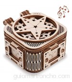 GuDoQi Caja de Música Maquetas Madera para Montar Puzzle 3D Madera para Construir Construcciones para Adolescentes y Adultos Music Box Regalos para Cumpleaños y Navidad