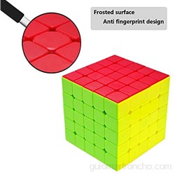 Maomaoyu Cubo Magico 5x5 5x5x5 Original Puzzle Cubo de la Velocidad Niños Juguetes Educativos Stickerless
