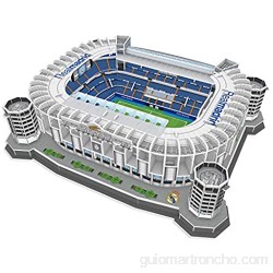 NANOSTAD Estadio Santiago Bernabeu (Real Madrid CF) Puzzle 3D (Producto Oficial Licenciado)