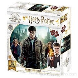 Prime 3D Puzzle lenticular Harry Hermione y Ron (Efecto 3D) 500 Piezas Multicolor (HP32559)