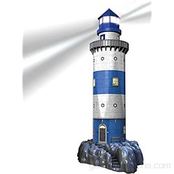 Ravensburger- Lighthouse at Night puzzle phare Color autre (125777) color modelo surtido