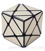 Wings of Wind - Irregular Cubo mágico 3x3 Cepillado Etiqueta Cubo de Velocidad YongJun cambiante y más desafiante Puzzle Cube (Dorado)