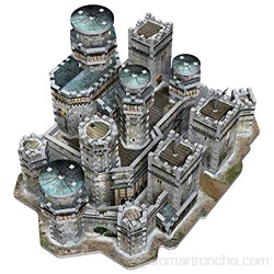 Wrebbit 3D- Castillo Puzzle 3D Juego de Tronos Invernalia Multicolor (W3D-2018)